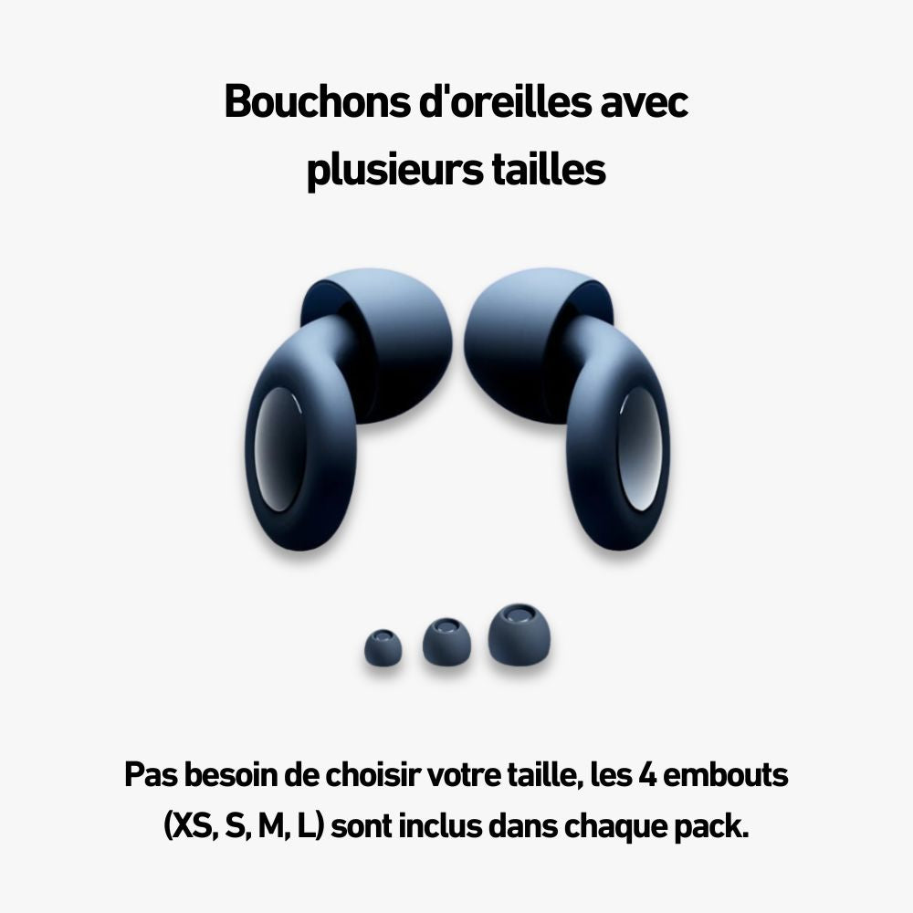 Bouchon d'oreilles Haute Qualité + Boîtier Offert Ma boutique